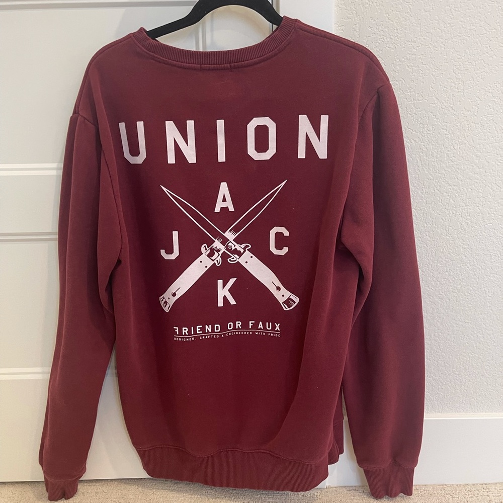 Union Red Crewneck